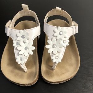 Carter’s white sandals